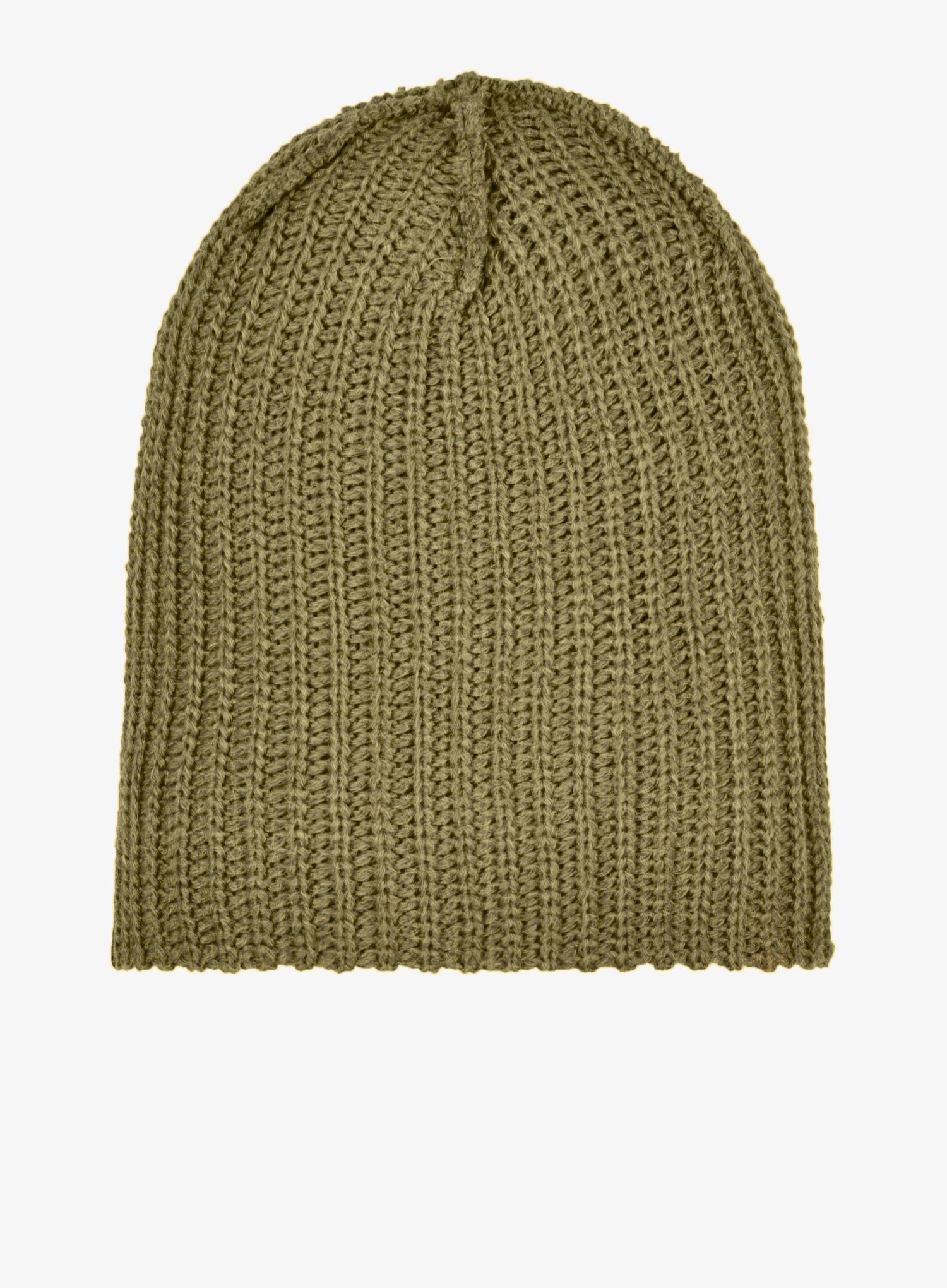 Zimní čepice Fjallraven Ovik Melange Beanie - laurel green