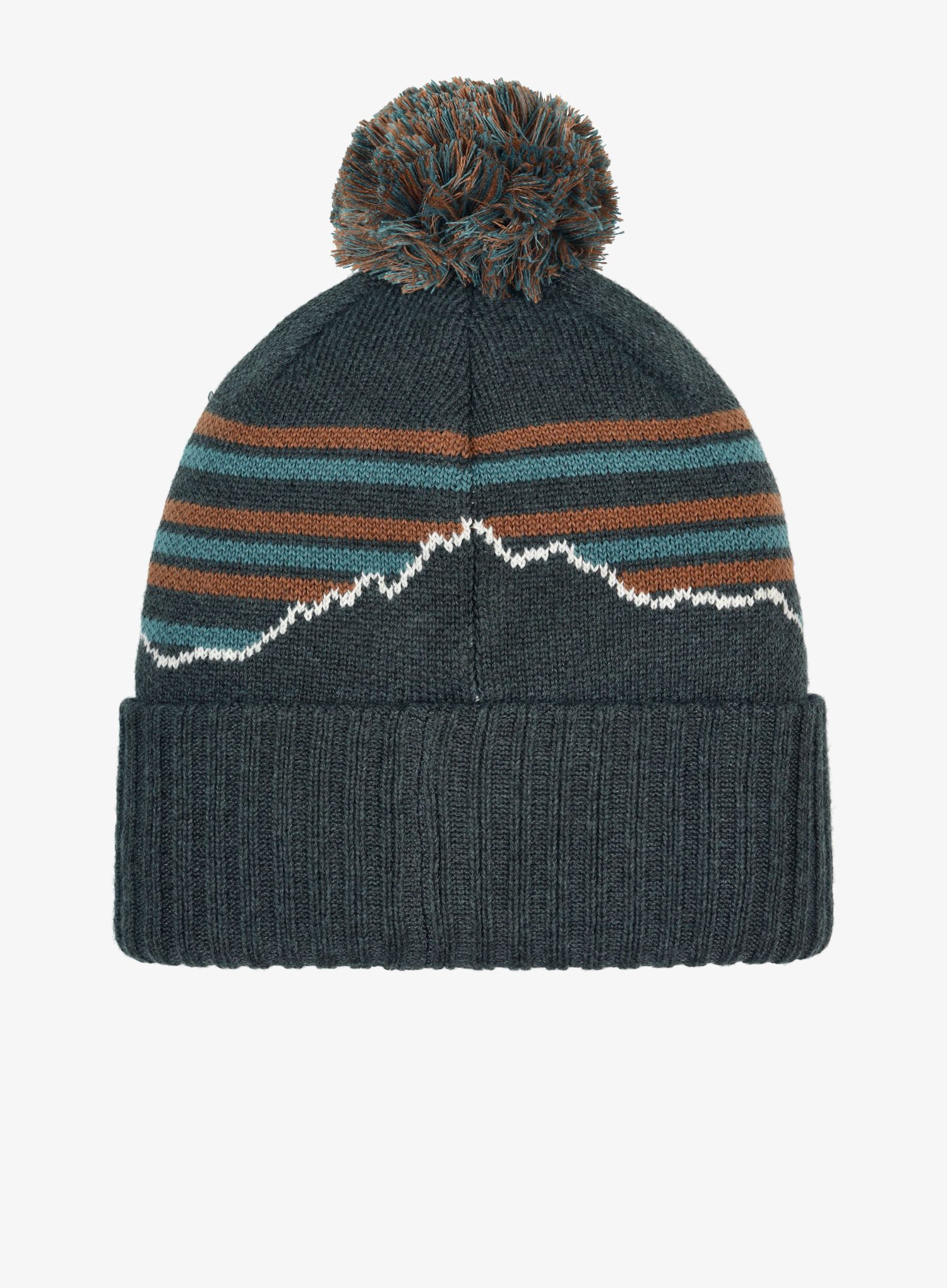 Zimní čepice Patagonia Powder Town Beanie - stripe/blue