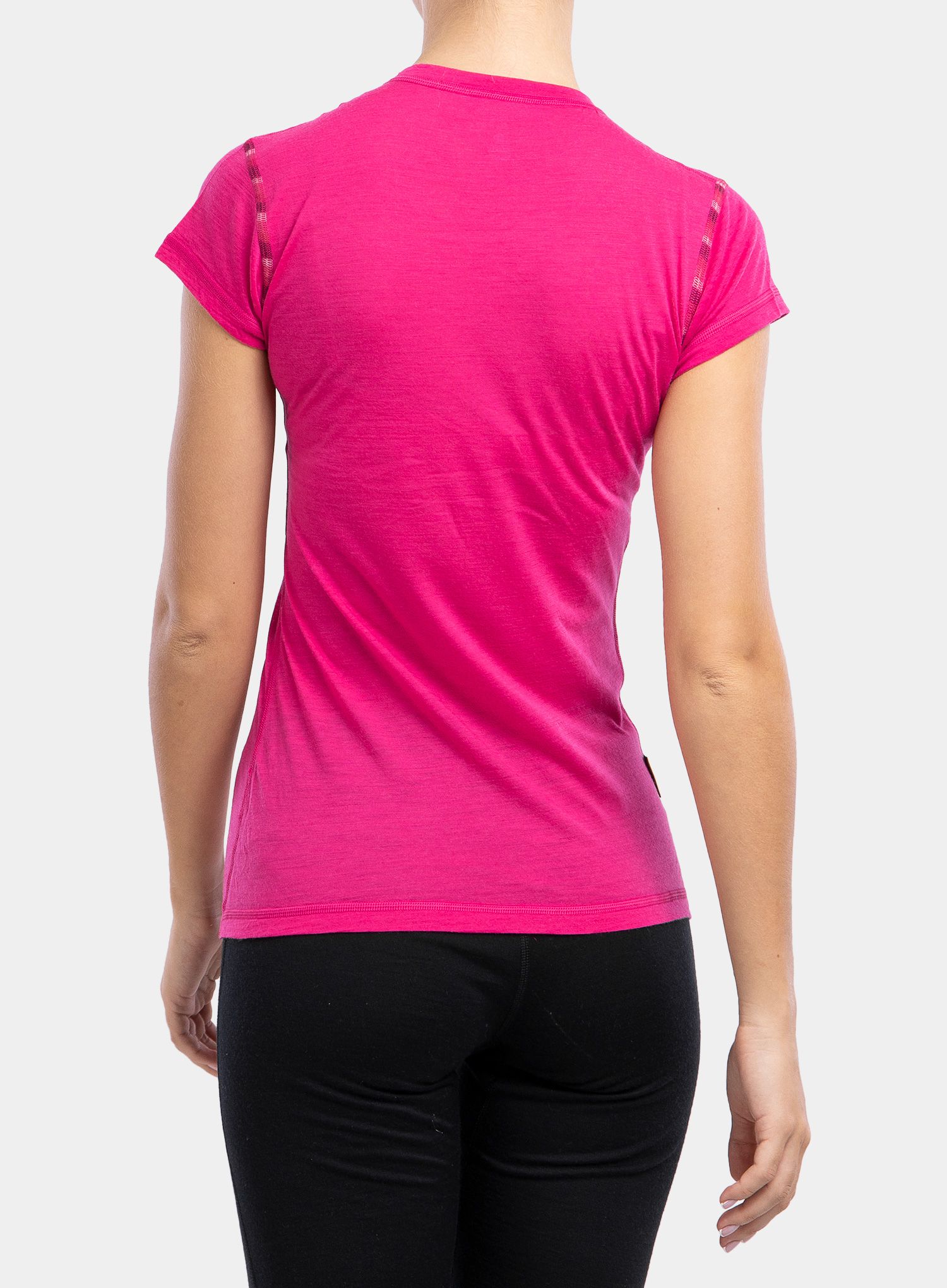 Dámské termoaktivní tričko Sensor Merino Air Tee S/S - magenta