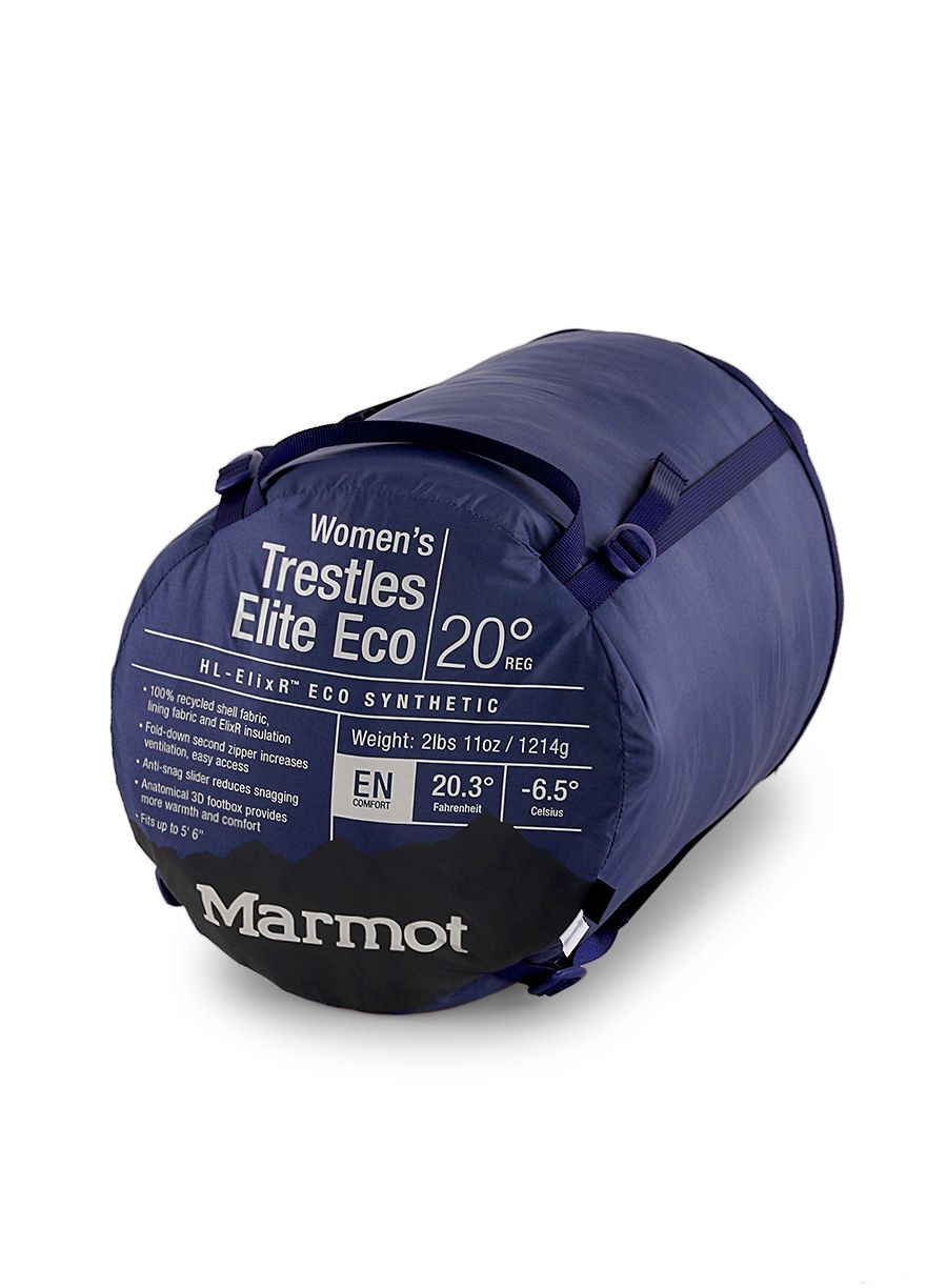 Dámský spacák Marmot Trestles Elite Eco 20 (168 cm) - midnight/storm