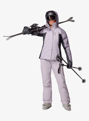 Dámské lyžařské kalhoty Columbia Shafer Canyon II Insulated Pant - lavender pearl