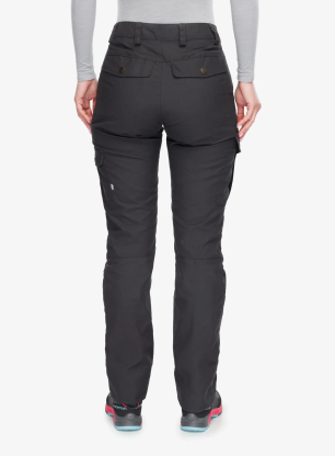 Trekové kalhoty dámské Fjallraven Karla Pro Trousers - dark grey