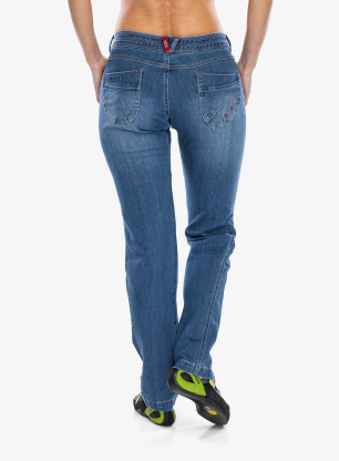 Dámské lezecké kalhoty Ocun Medea Jeans - middle blue