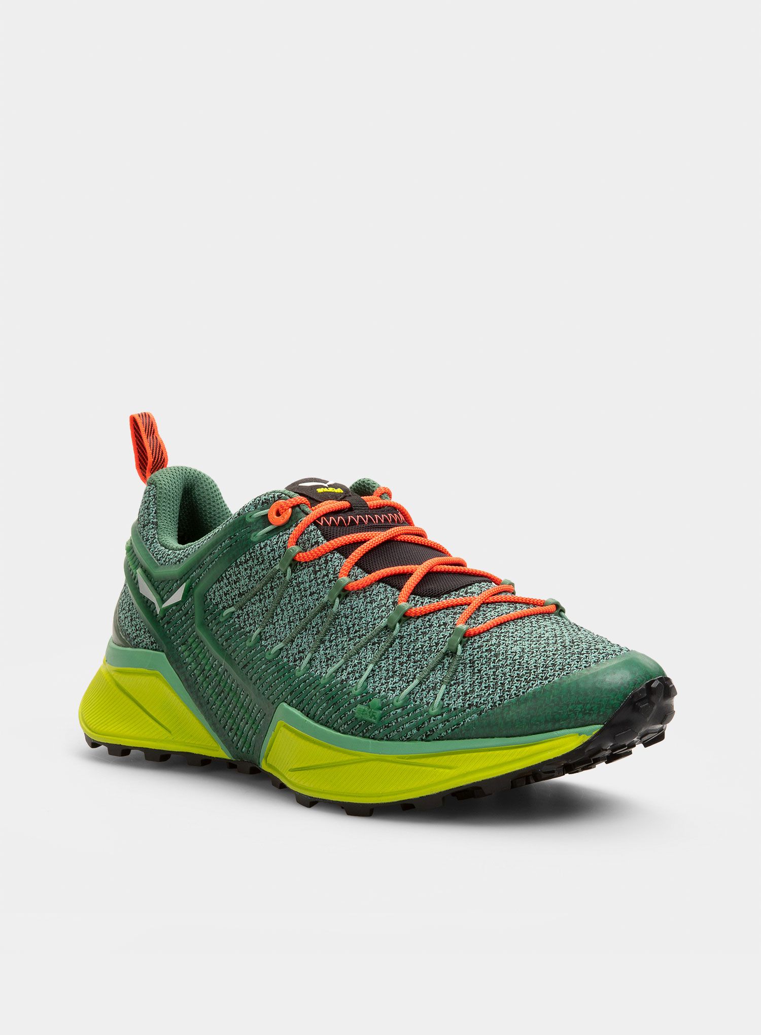Dámské turistické boty Salewa Dropline - green/fluo coral