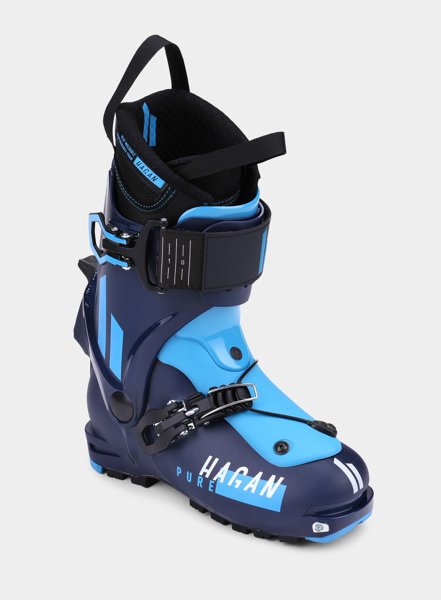 Dámská skialpová obuv Hagan Pure - anthracite/light blue