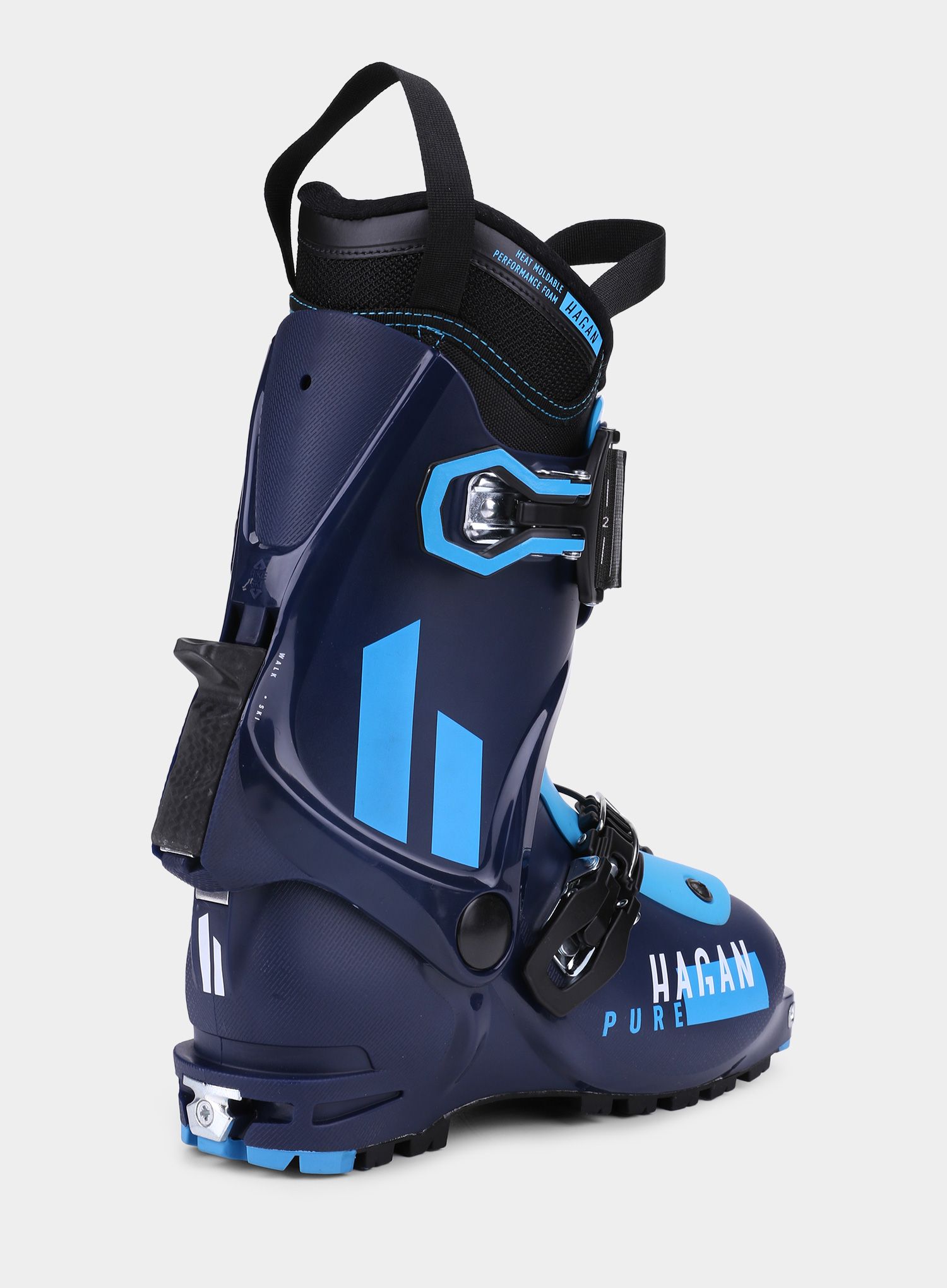 Dámská skialpová obuv Hagan Pure - anthracite/light blue