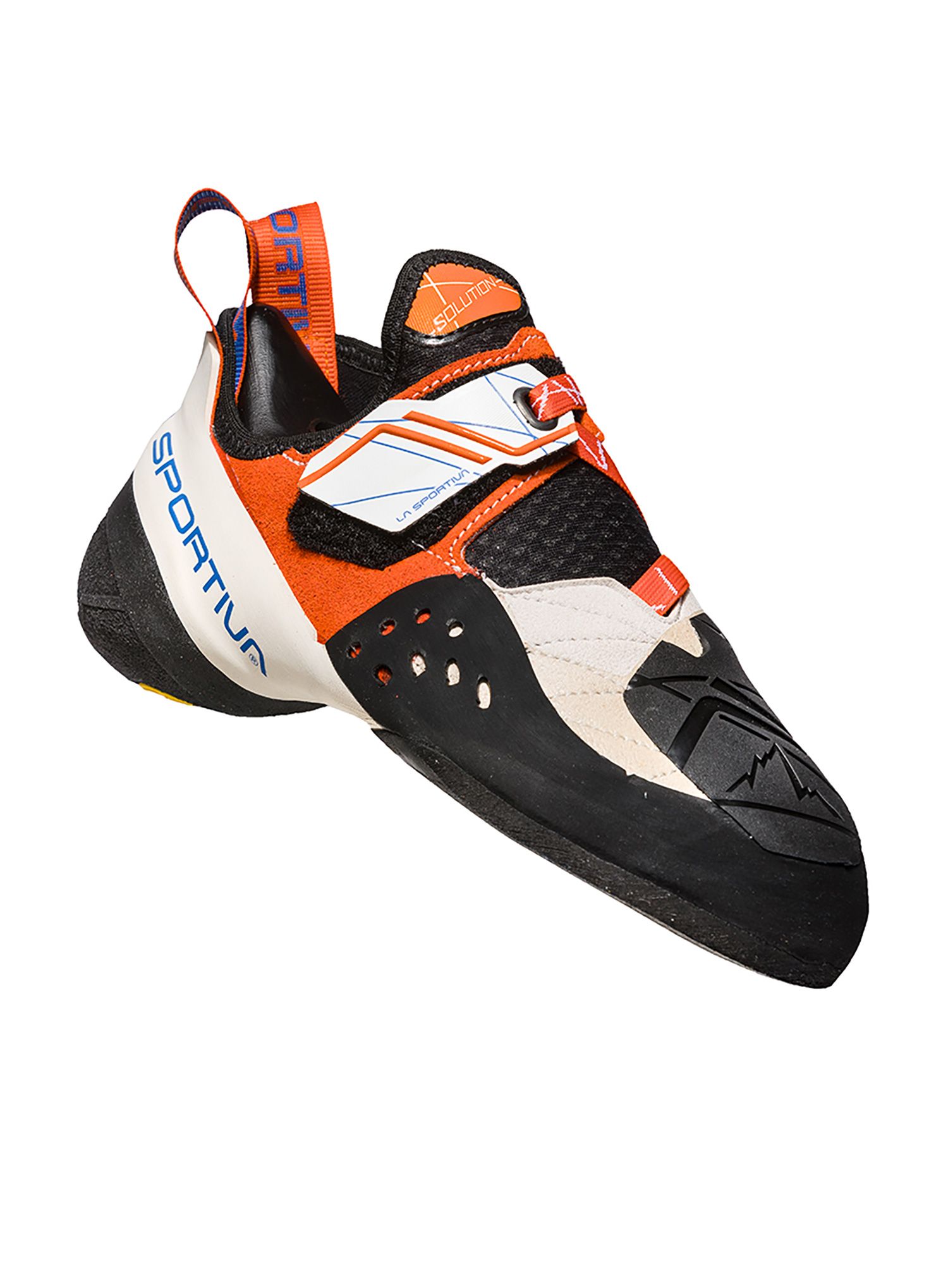 Dámské lezečky La Sportiva Solution - white/lily orange