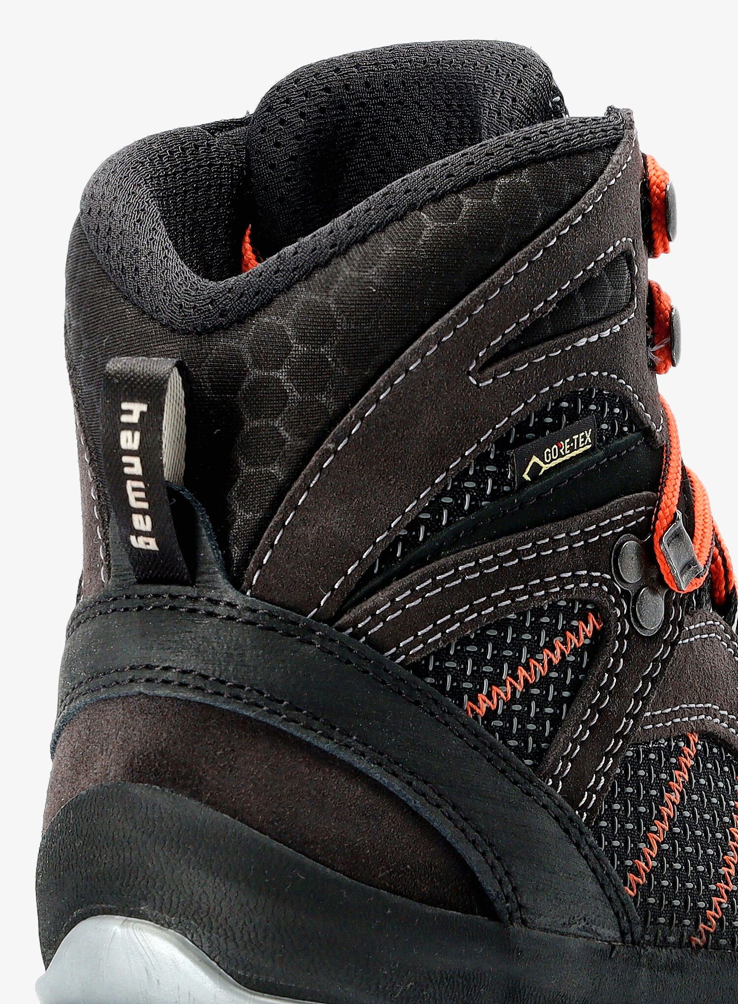Dámské vysokohorské boty Hanwag Makra Combi GTX - asphalt/orink