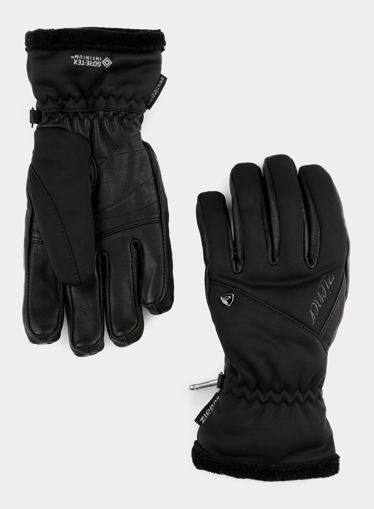 Dámské softshellové rukavice Ziener Irda GTX INF PR - black