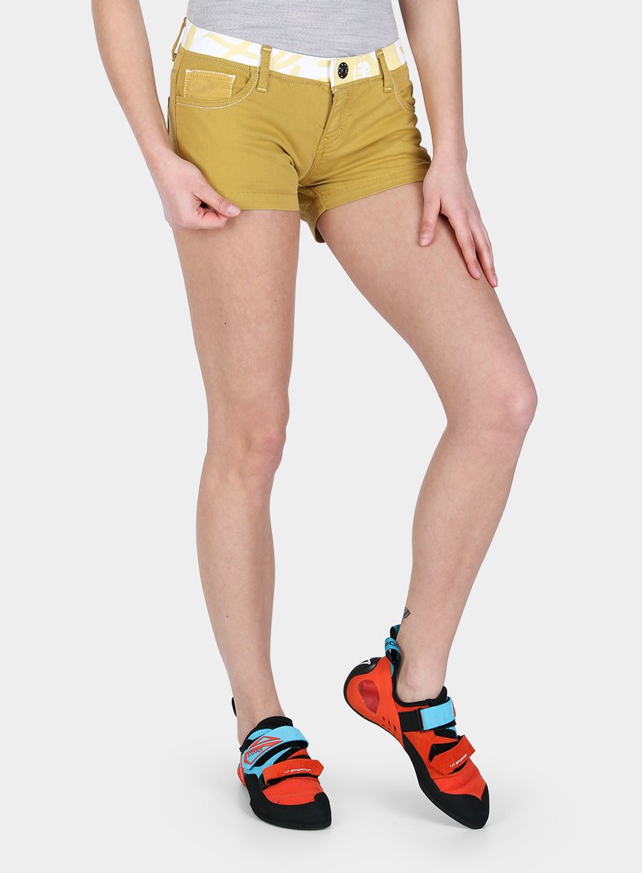 Kraťasy lezecké dámské Nograd Miss Stone Shorts - paille
