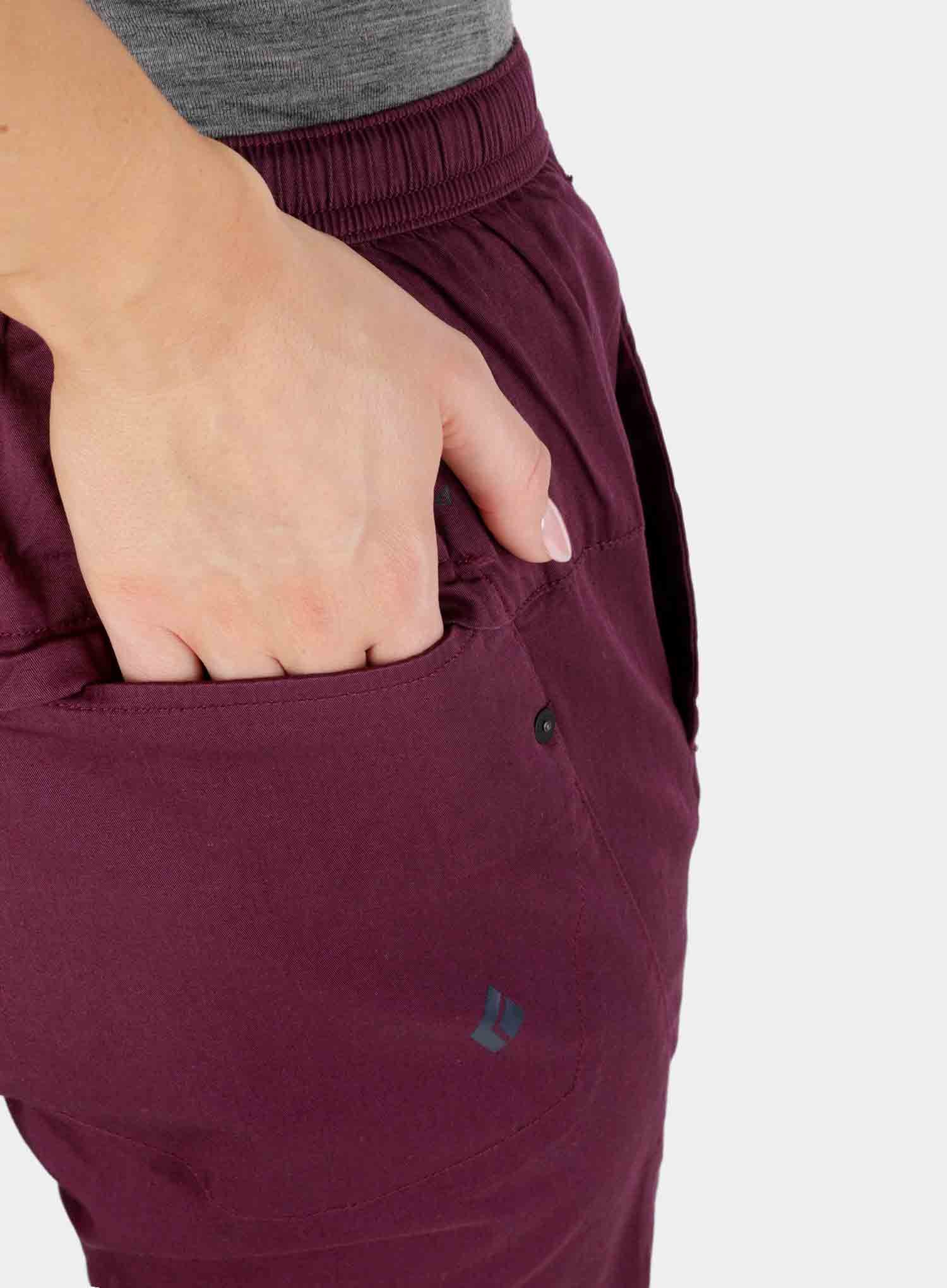 Dámské kalhoty Black Diamond Notion Pants - plum