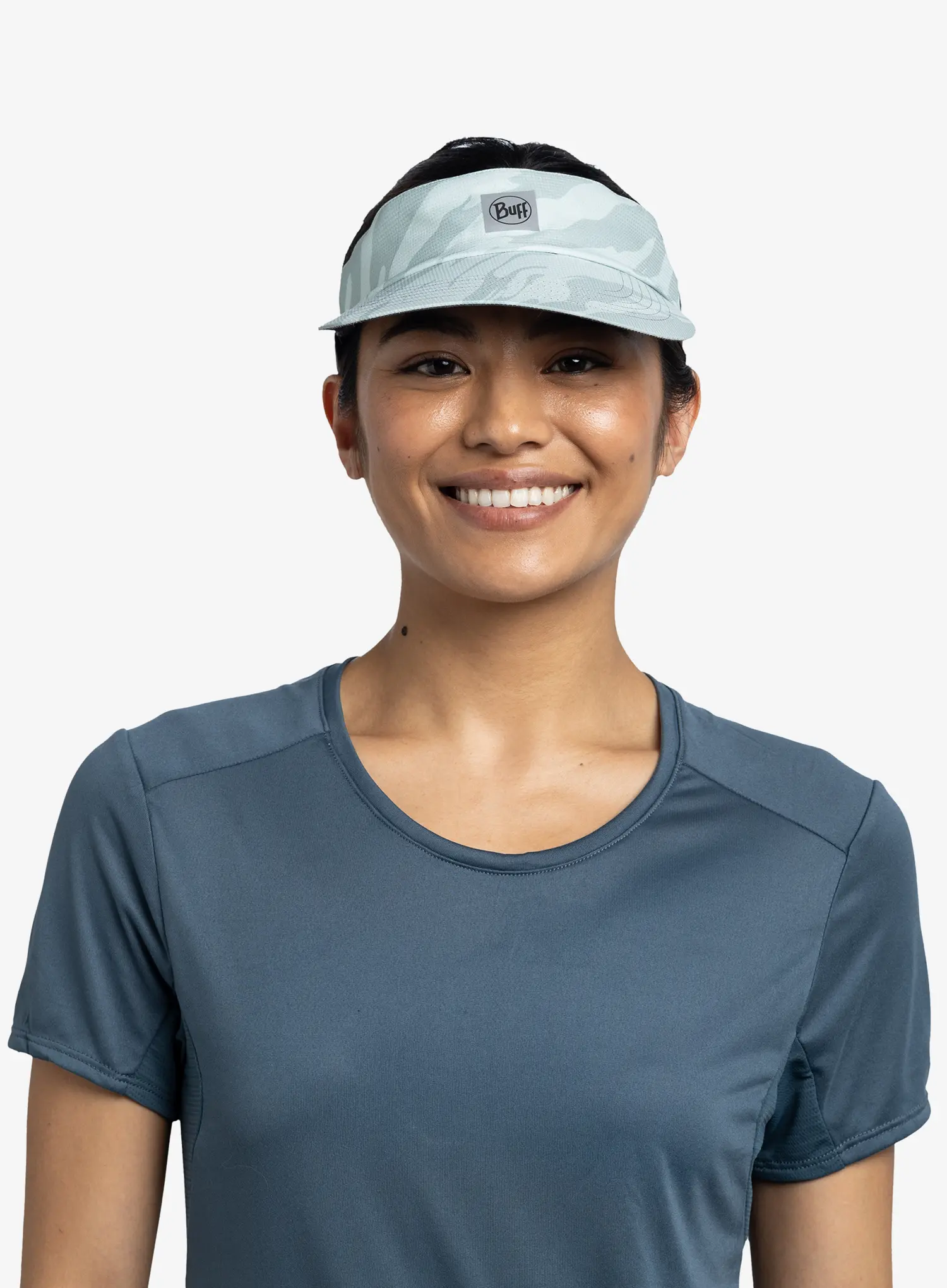 Běžecký kšilt Buff Go Visor - aces seagrove green