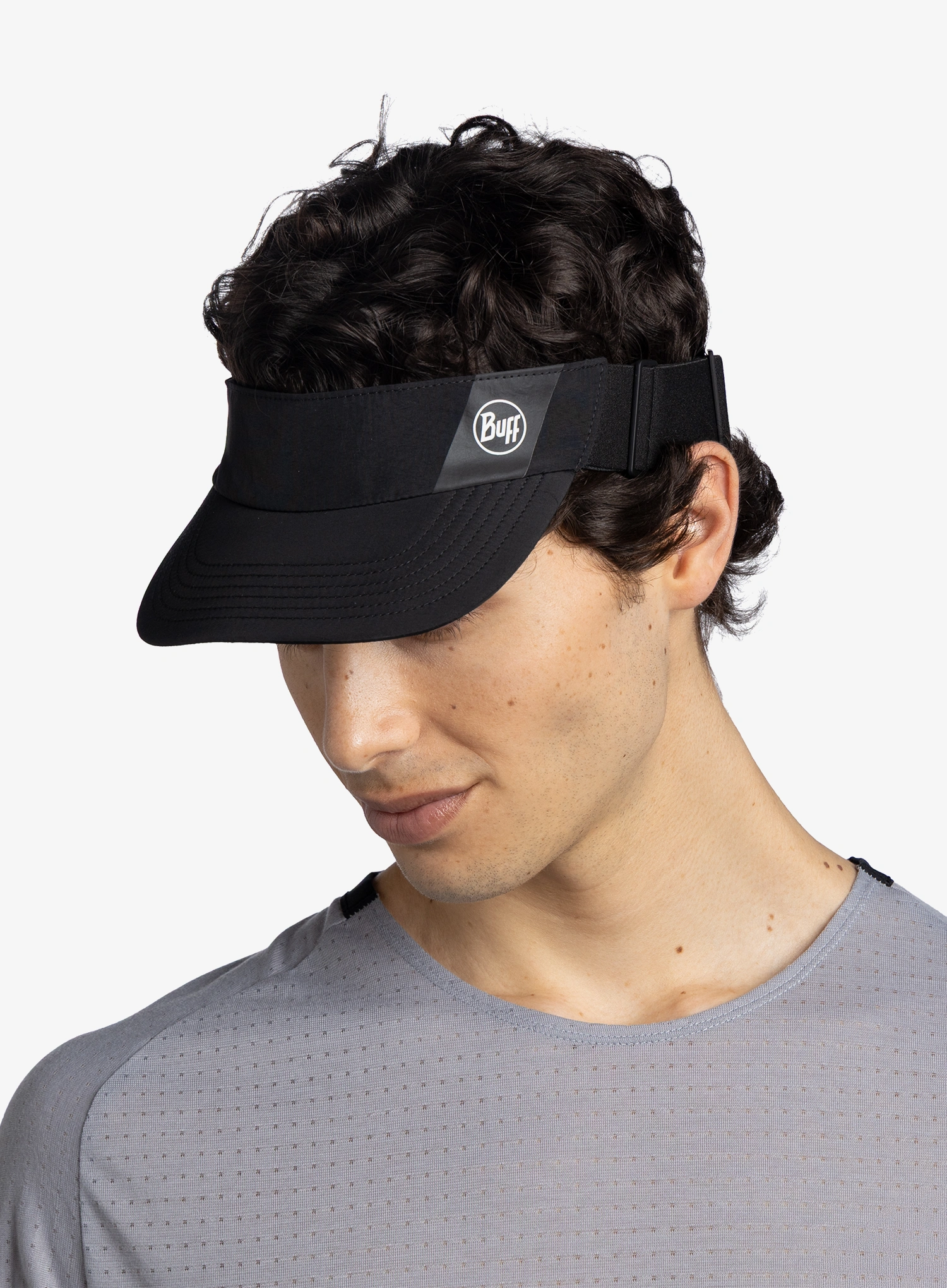 Běžecký kšilt Buff Speed Visor - solid black