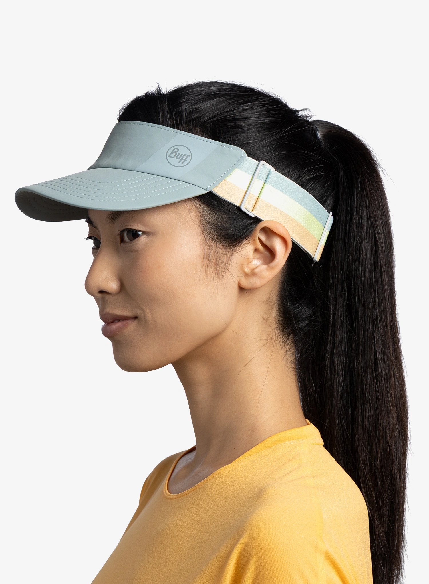 Běžecký kšilt Buff Speed Visor - solid mist