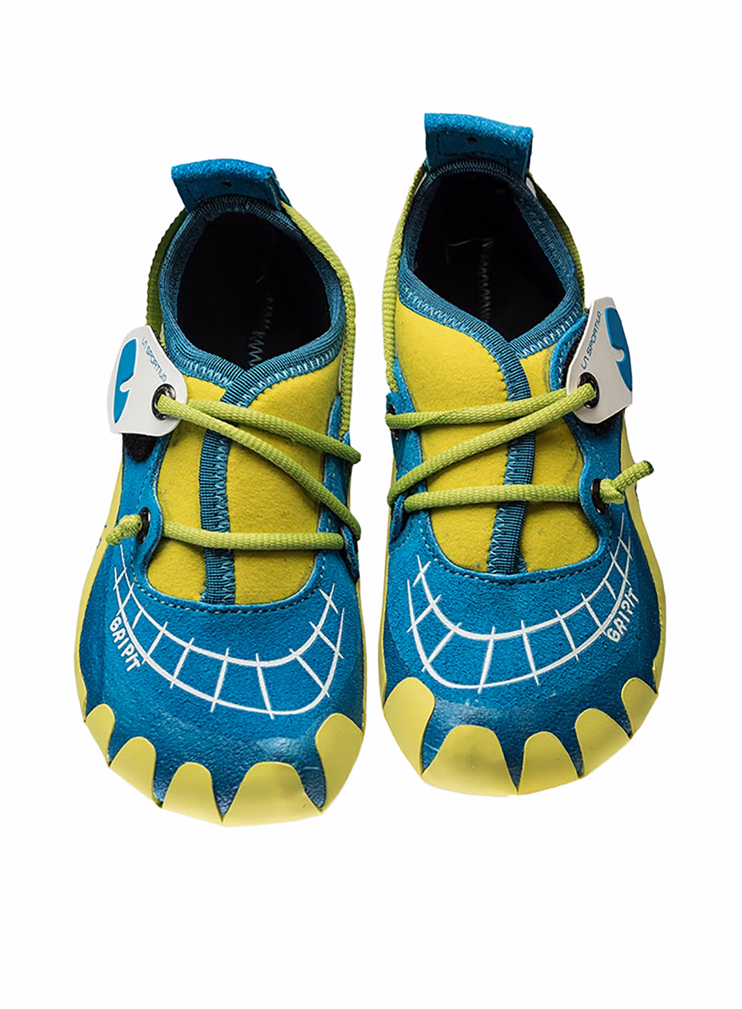 Dětské lezečky La Sportiva Gripit - blue/sulphur