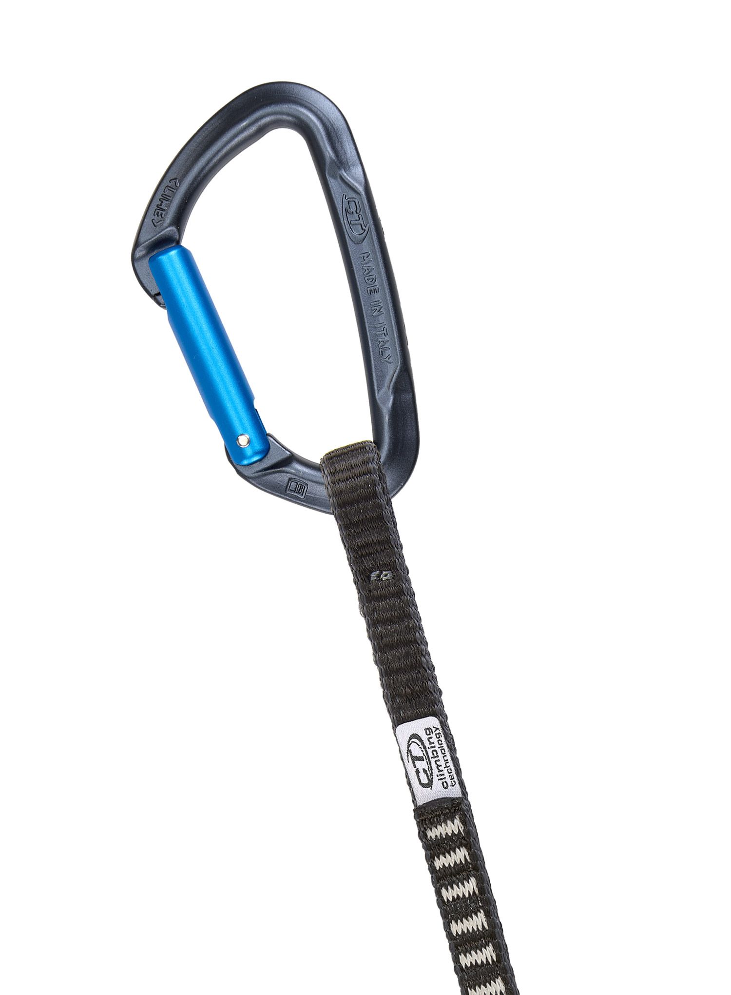 Expreska Climbing Technology/SKYLOTEC Lime Set M-DY 17 cm - anthracite/blue