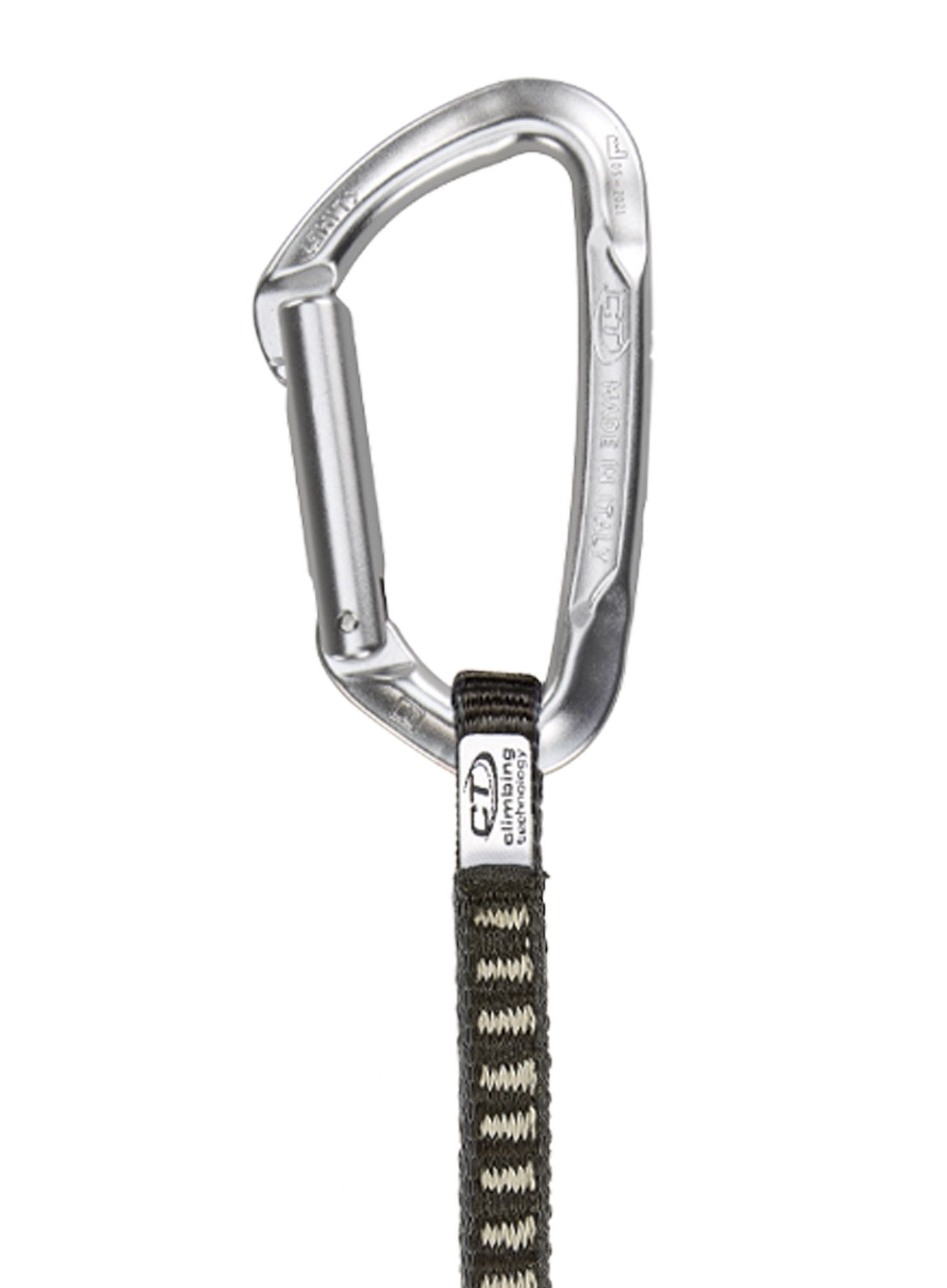 Expreska Climbing Technology/SKYLOTEC Lime Set M-UL 12 cm - silver