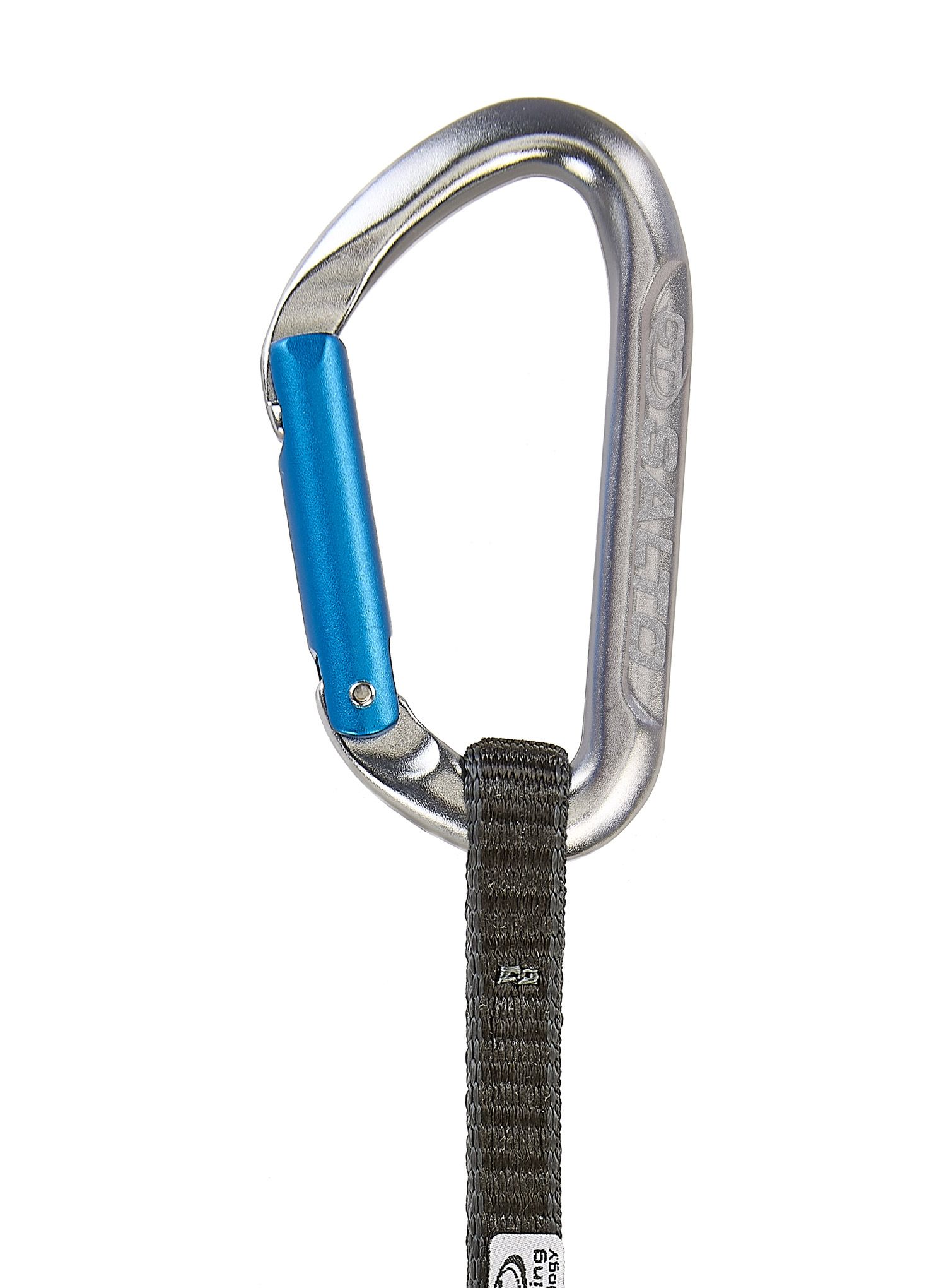 Expreska Climbing Technology/SKYLOTEC Salto Set UL 17 cm - titanium/electricblue