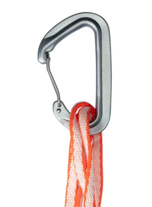 Expreska Mammut Sender Wire 60 cm Quickdraw - light grey/gold