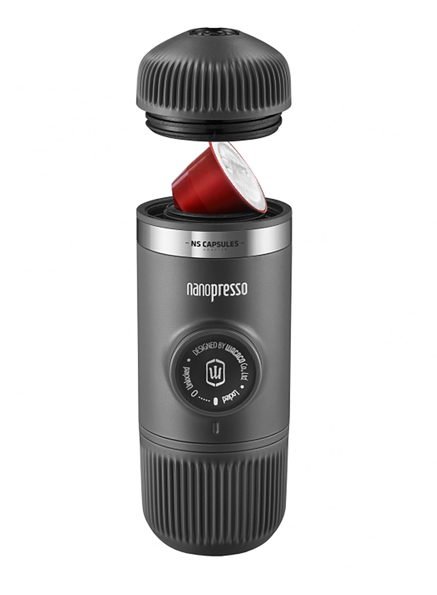 Kávovar Wacaco Nanopresso + adaptér  - grey
