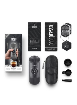 Kávovar Wacaco Nanopresso Elements + pouzdro - grey