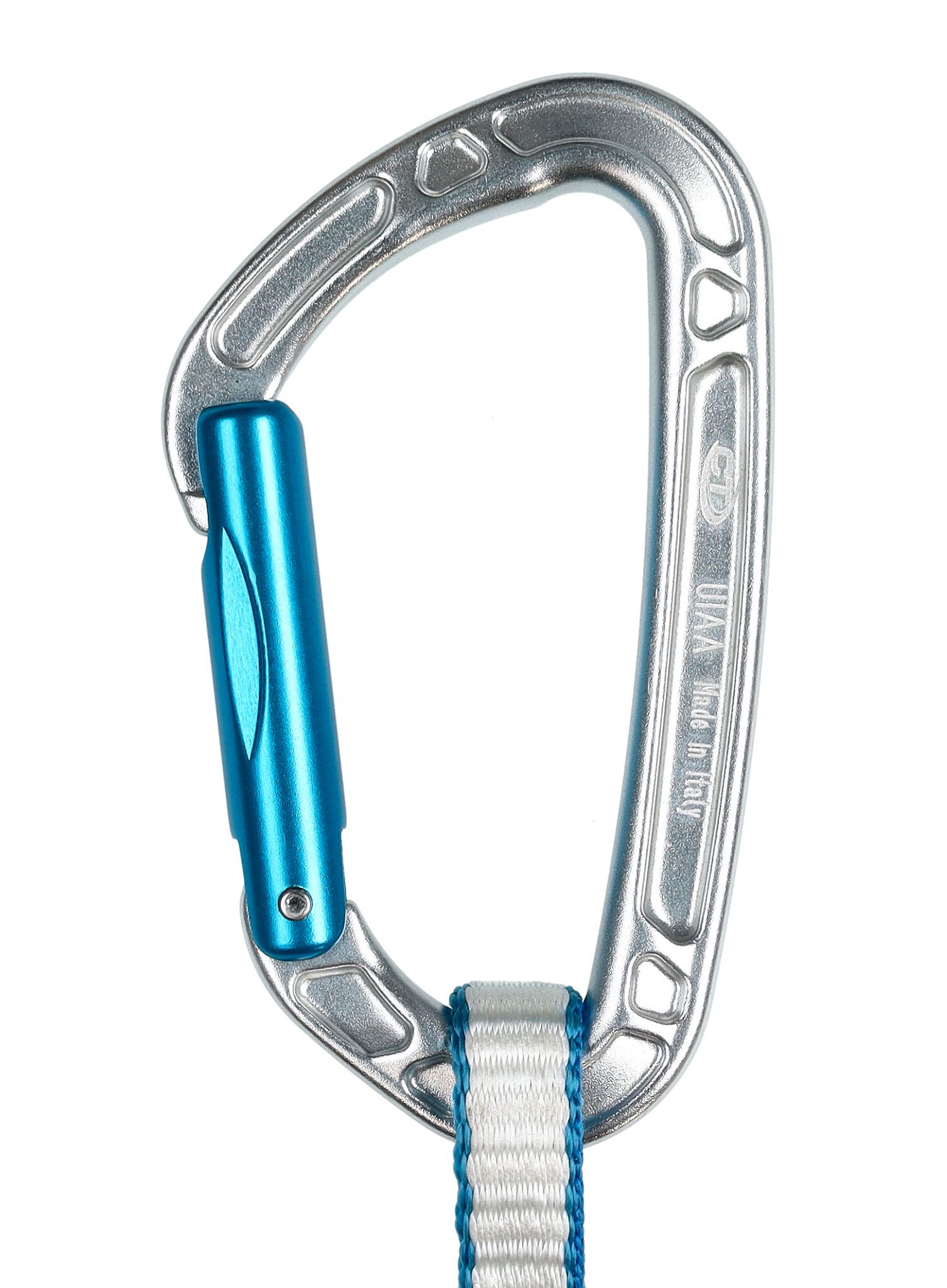 Expreska Climbing Technology/SKYLOTEC Aerial PRO Set DY Set 17cm - silver/light blue