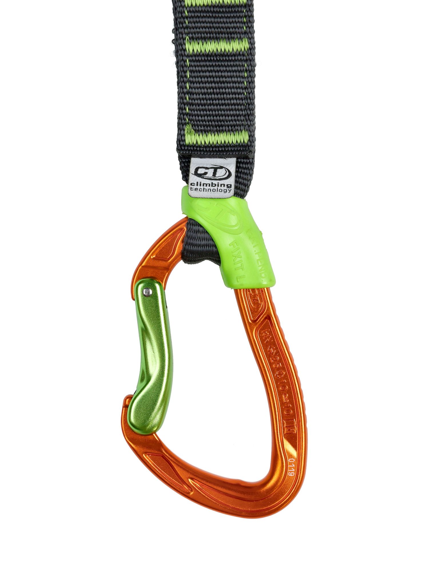 Expreska Climbing Technology/SKYLOTEC Nimble Fixbar Set NY Pro 17cm - green/orange