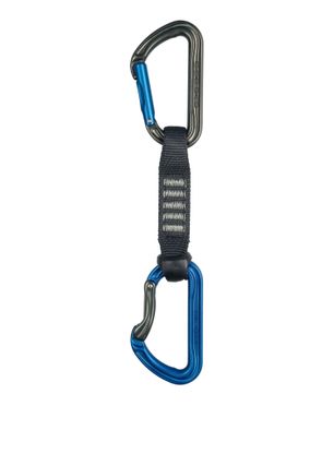 Lezecká expreska DMM Shadow Quickdraw 12cm - titanium/blue