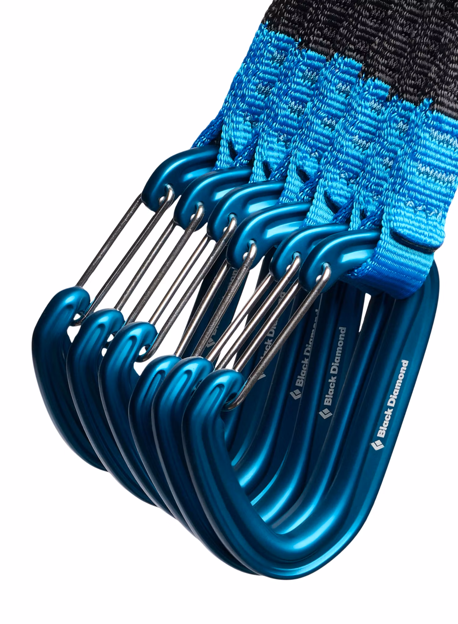 Lezecké expresky Black Diamond HotWire Quickpack 12 cm 6 pack - desert sky