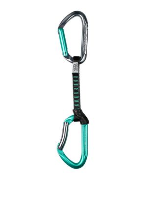 Lezecké expresky Climbing Technology/SKYLOTEC Salto Set UL 12 cm 6-Pack - titanium/acquamarine