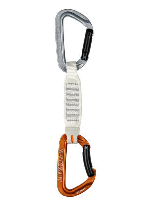 Lezecké expresky Mammut Sender Keylock 12 cm 6-Pack Quickdraws - light grey/gold