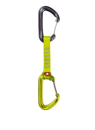 Lezecké expresky Ocun Hawk QD Wire Eco-Pes 16 mm 10 cm 6-pack - green