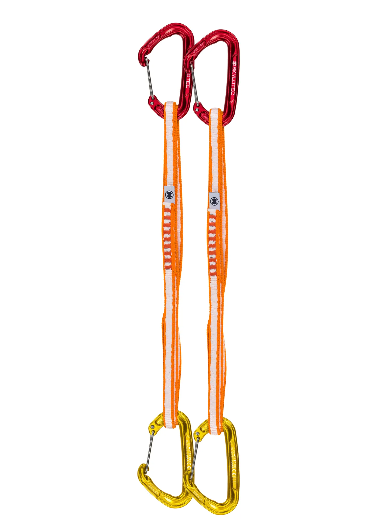 Lezecké expresky SKYLOTEC Fly-Weight Evo Set UL - Mix Pack - red/gold