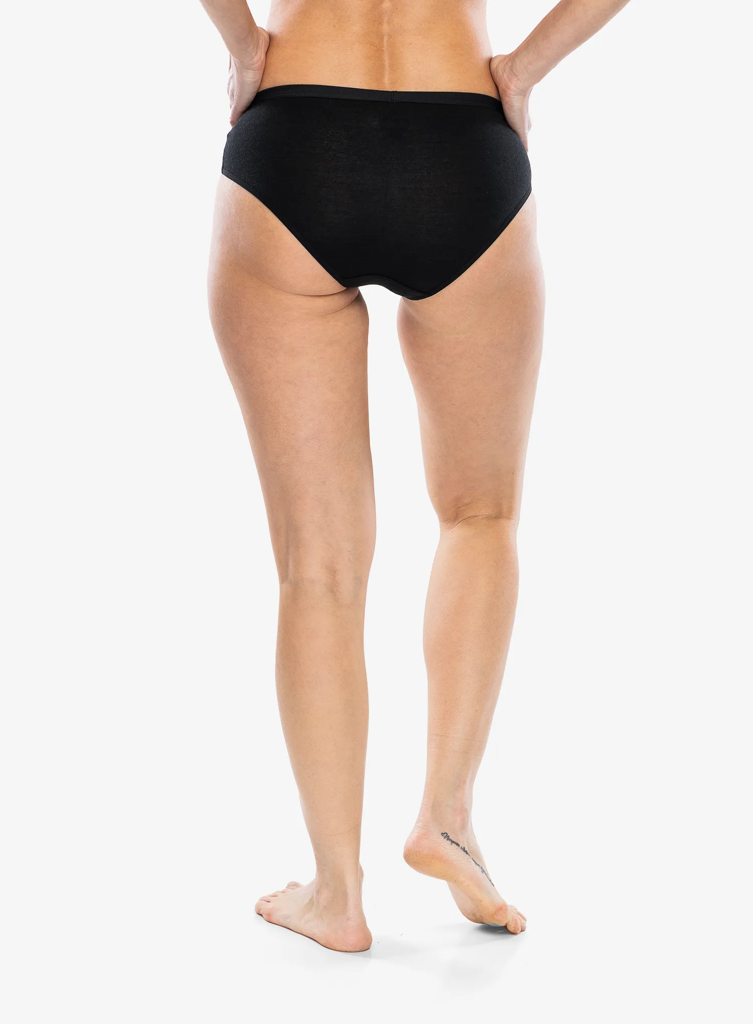 Dámské funkční kalhotky Icebreaker Siren Hipkini - black