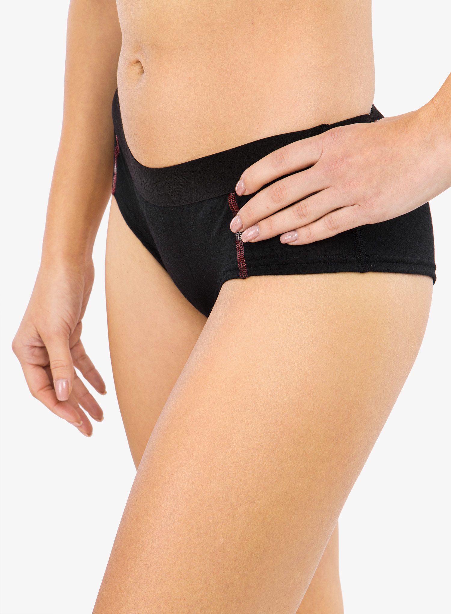 Funkční kalhotky Sensor Merino Air Panties - black