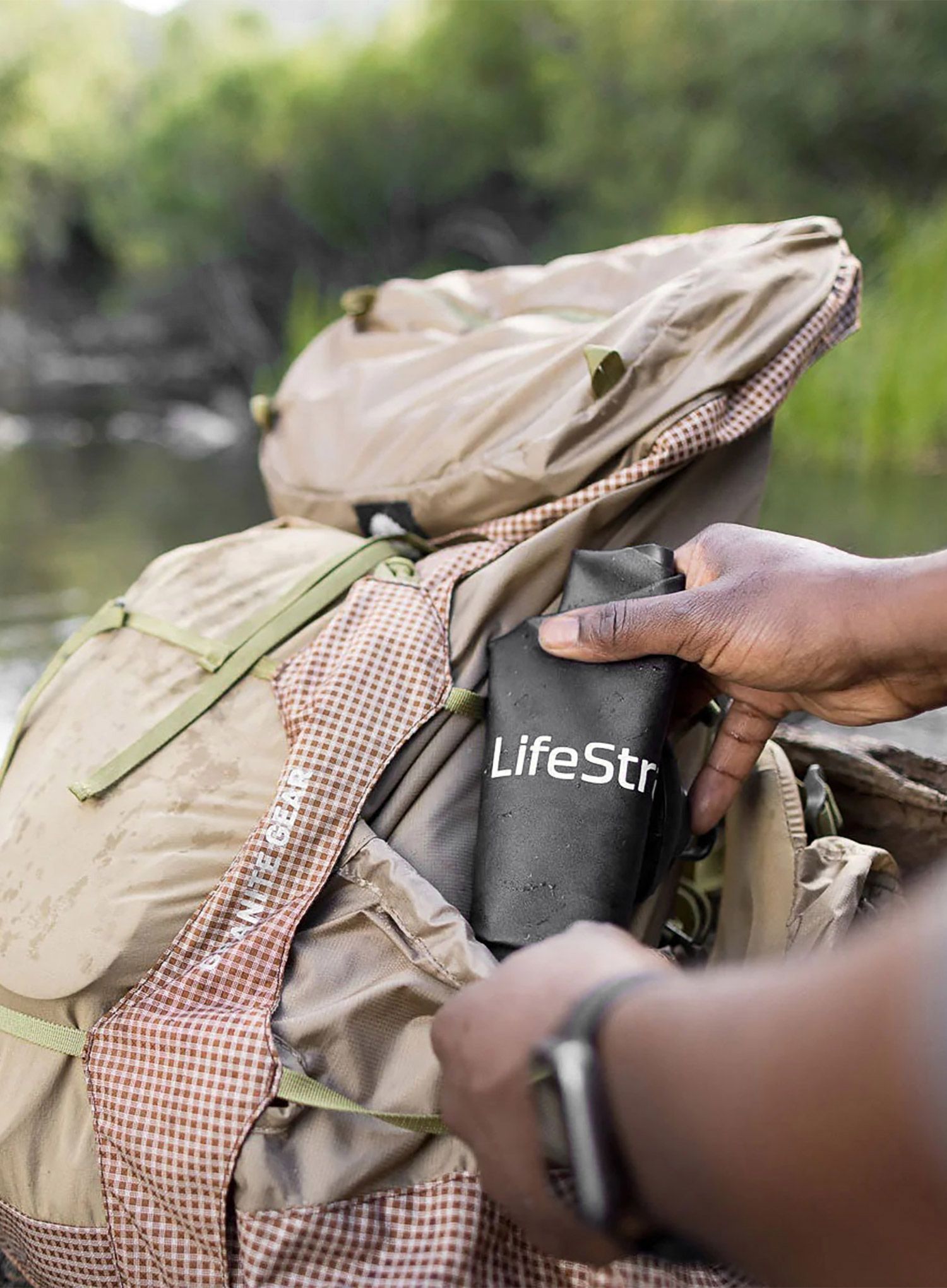 Filtr na vodu Lifestraw Peak Series Flex Gravity Water Filter System 3L - grey
