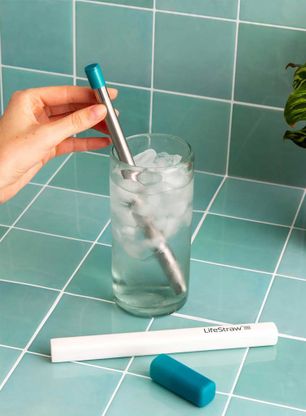 Filtr na vodu LifeStraw SIP - laguna teal