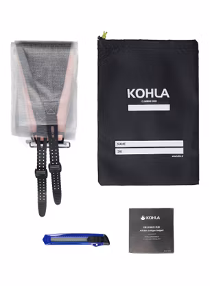 Skialpové stoupací pásy Kohla Vertical Women Multifit 120 mm - bleached