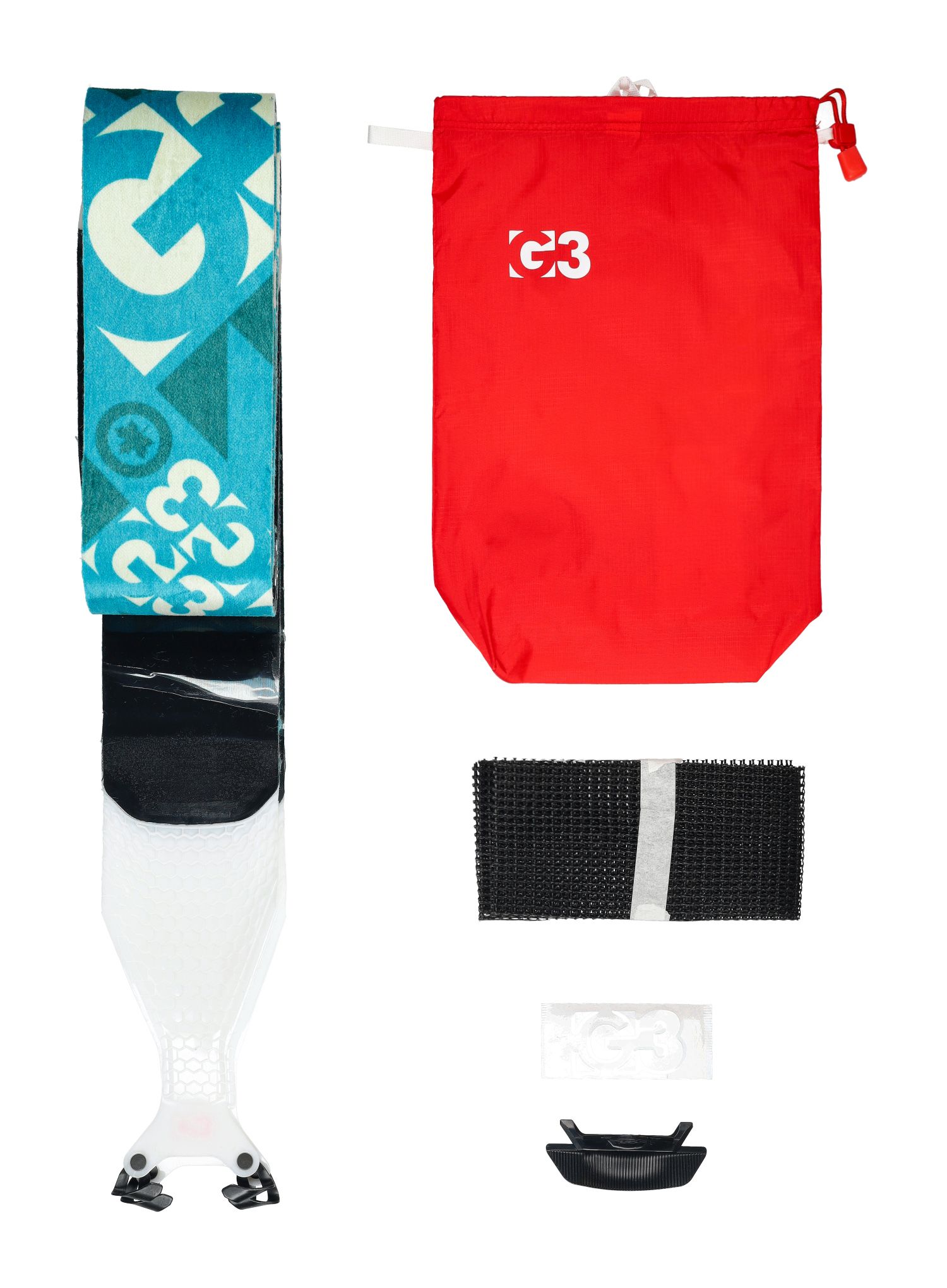 Skialpové stoupací pásy G3 ALPINIST+ GLIDE 100 mm - teal