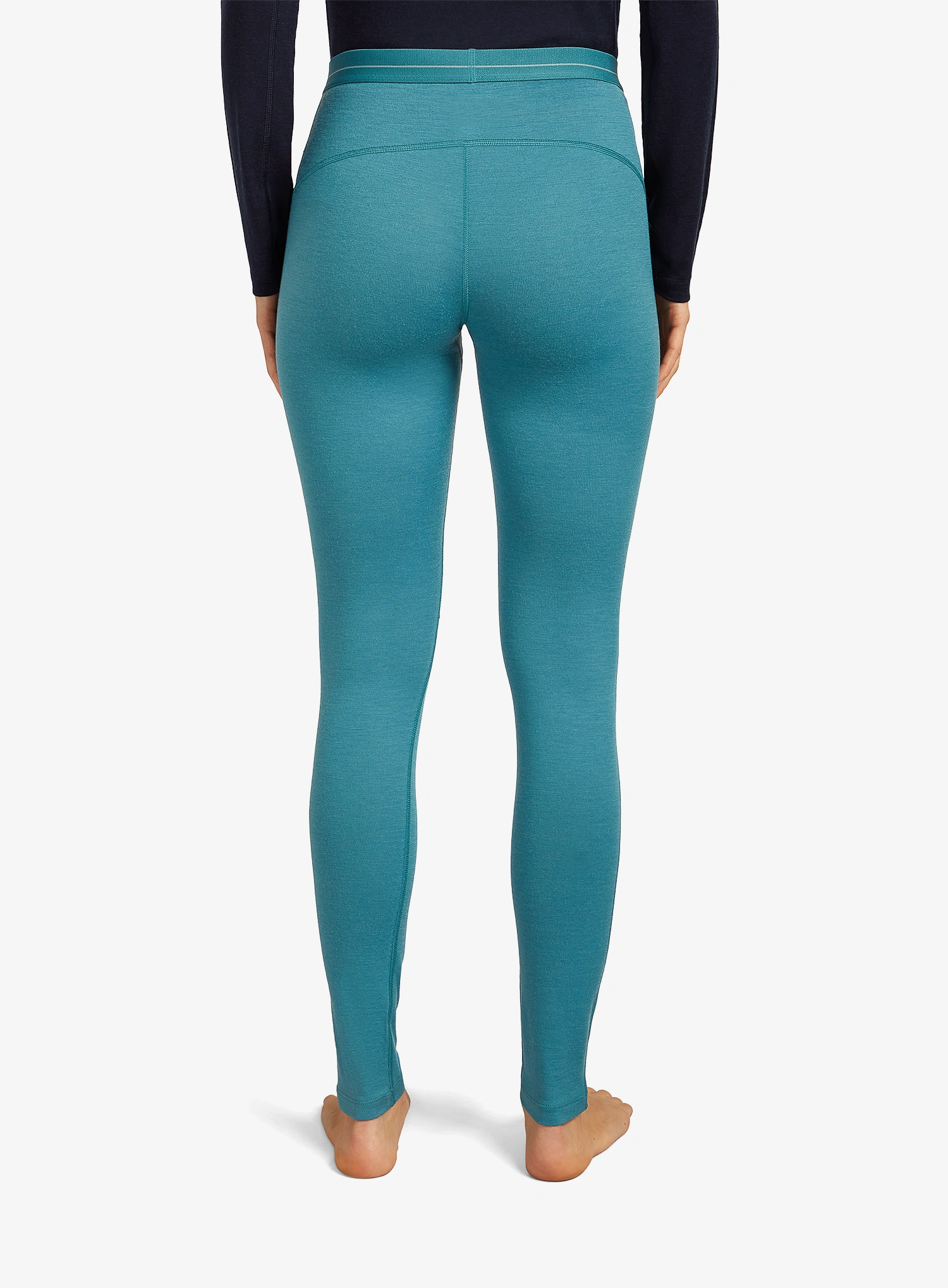 Termo legíny dámské Icebreaker 200 Oasis Leggings - topaz