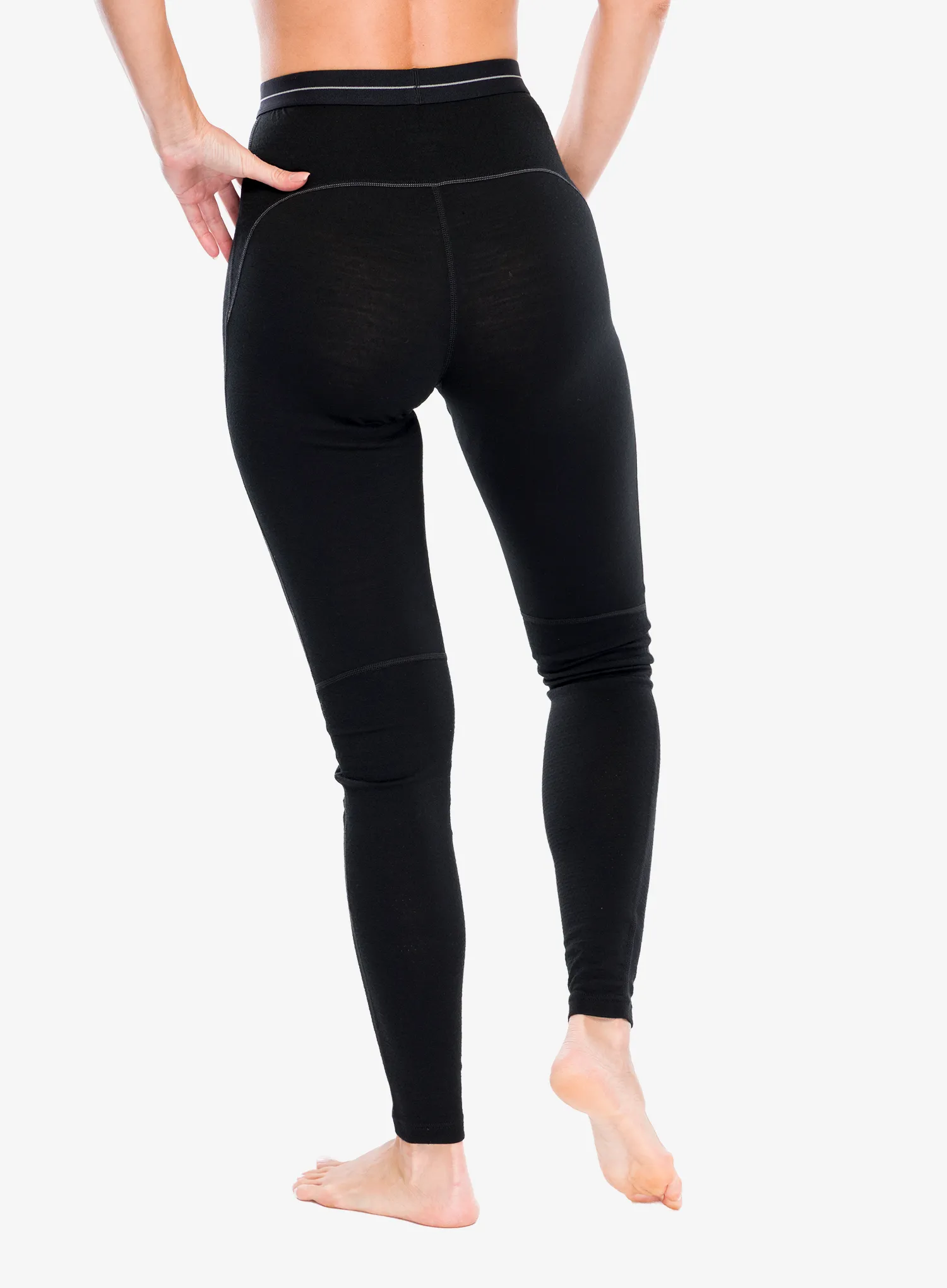 Termo legíny dámské Icebreaker Merino 200 ZoneKnit Leggings - black
