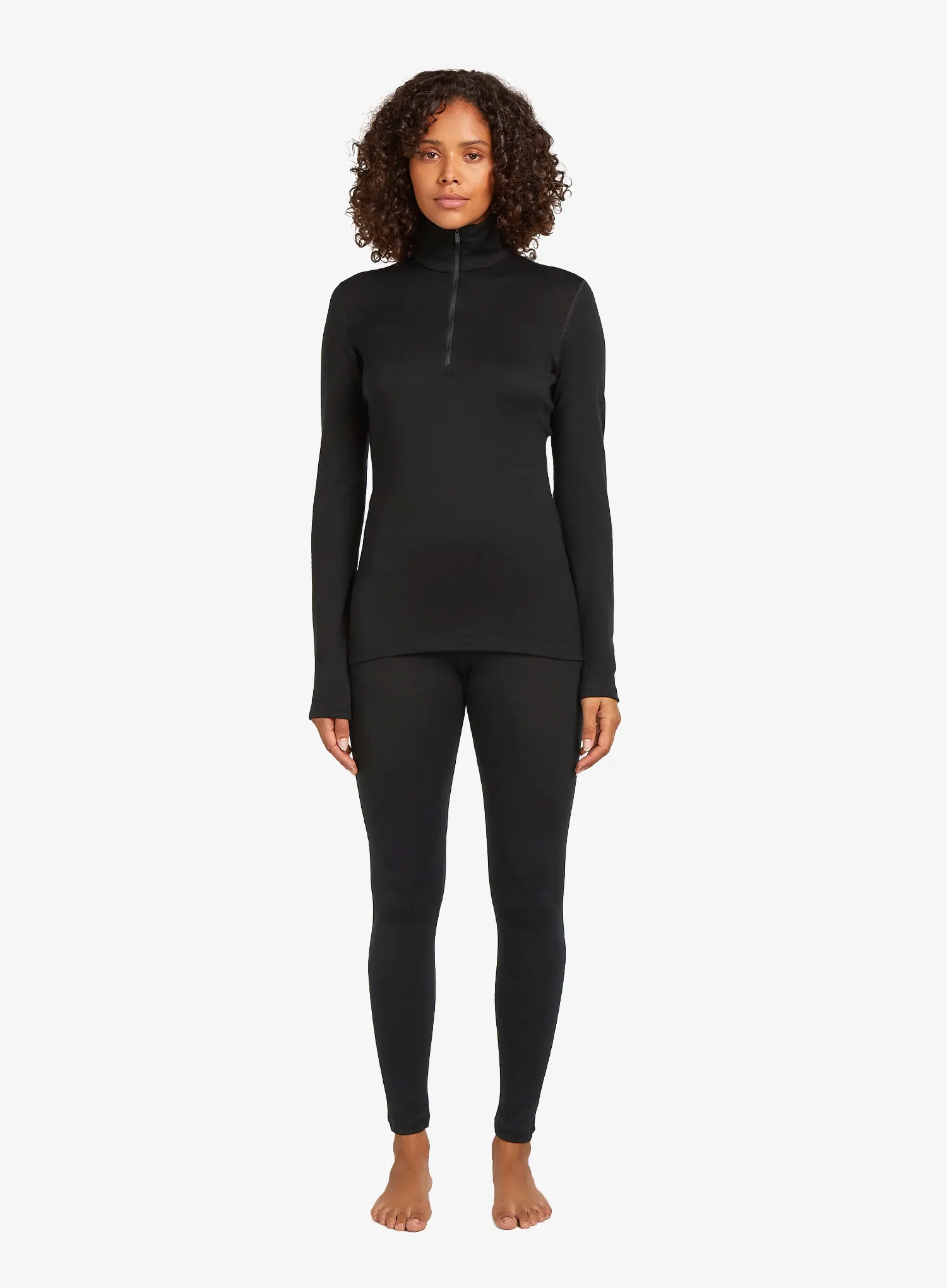 Termo legíny dámské Icebreaker Merino 260 Tech High Rise Leggings - black