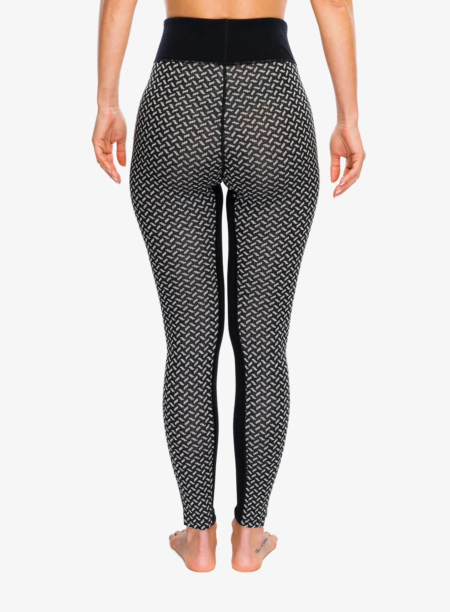 Termo legíny dámské Kari Traa Smekker High Waist Pants - black