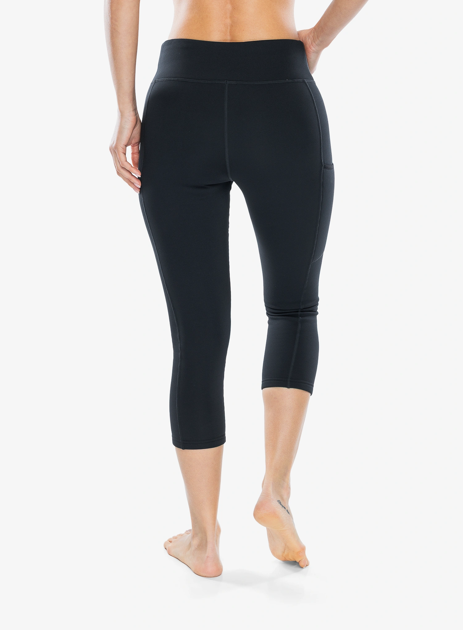 Termo legíny dámské Mountain Equipment Jorasses Lite 3/4 Tight - black