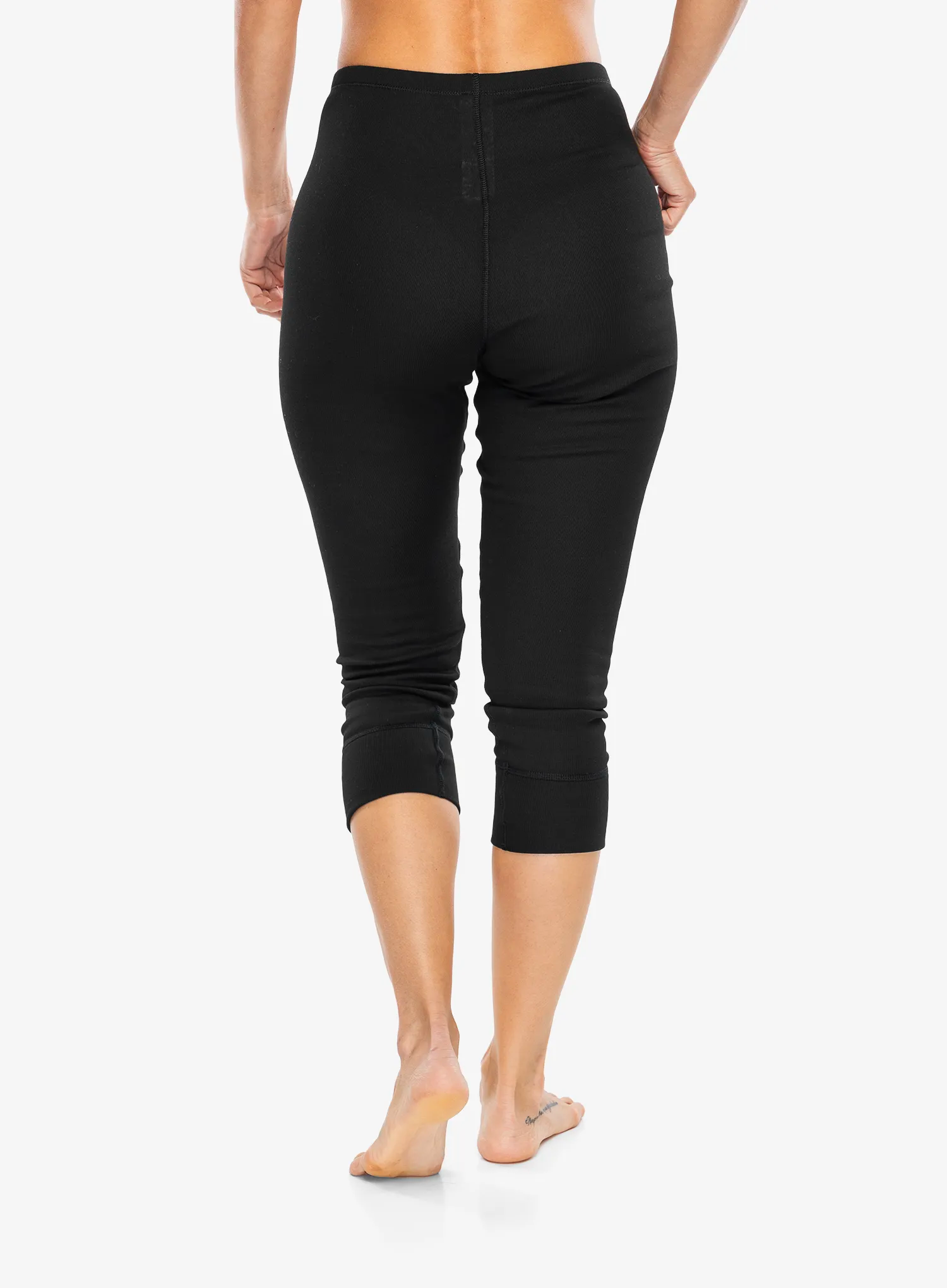 Termo legíny dámské Odlo Active Warm BL Bottom 3/4 - black