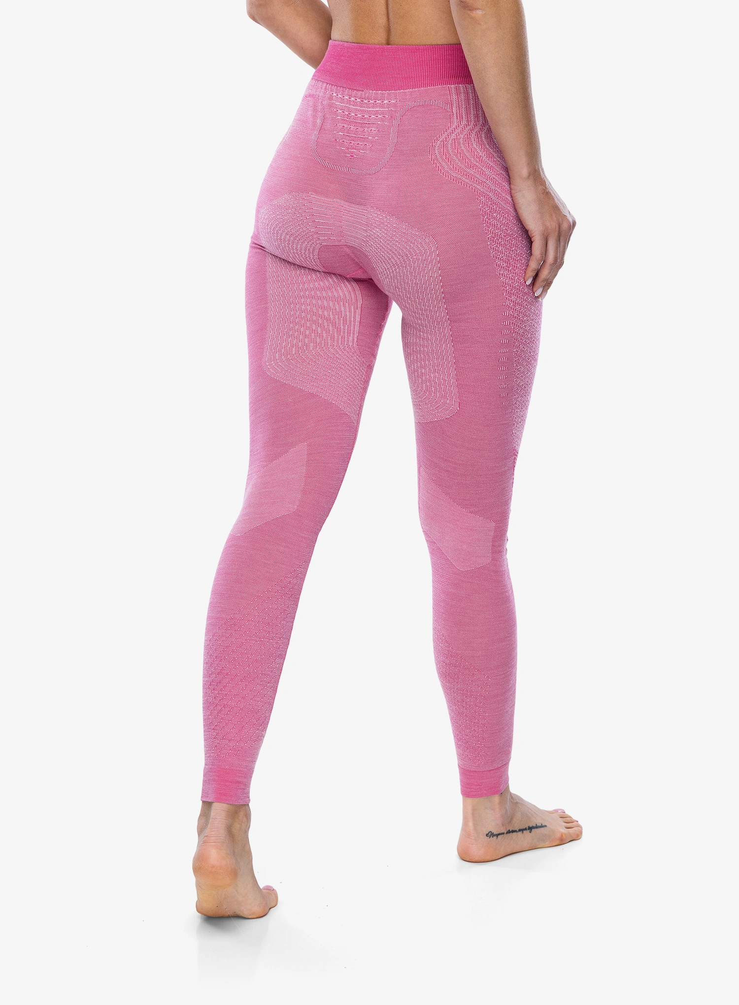 Termo legíny dámské UYN Fusyon Biotech UW Pants Long - fuchsia purple