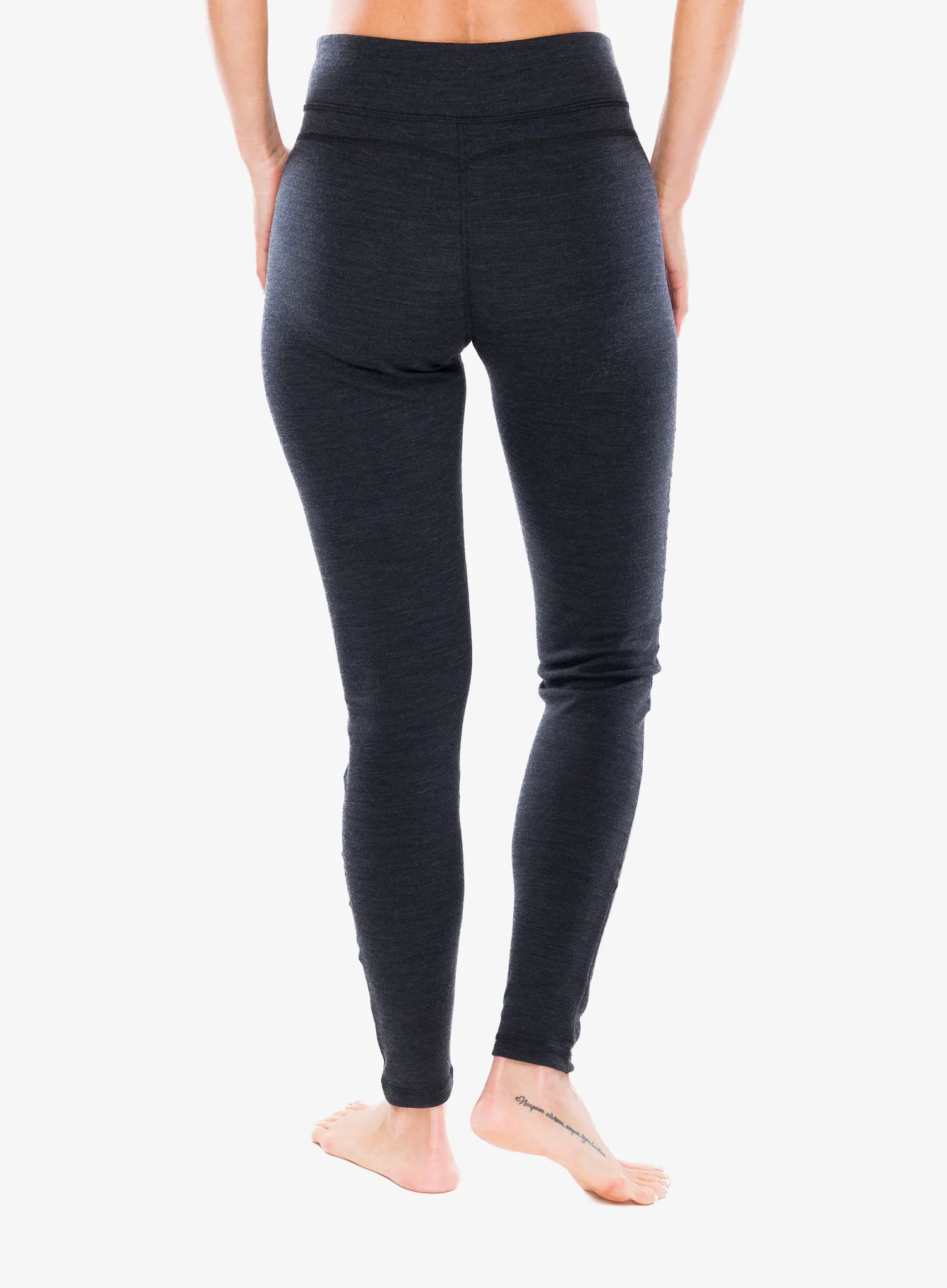 Termolegíny dámské Smartwool Classic Merino BL Bottom - charcoal heather