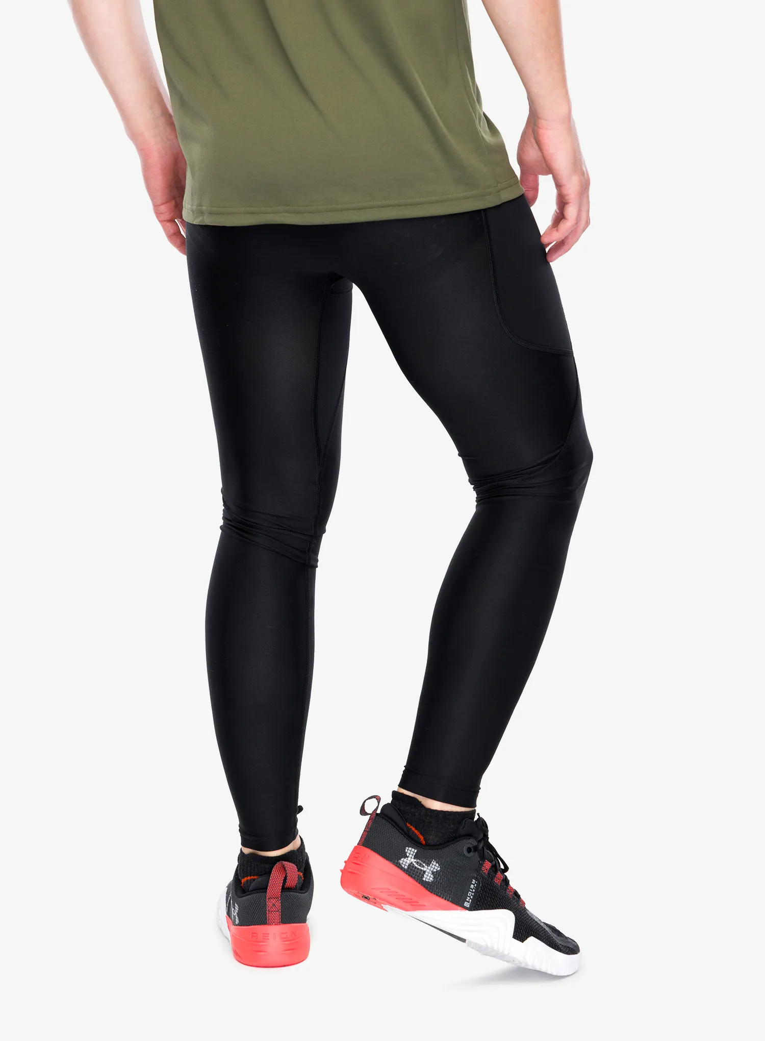 Legíny Under Armour HG Armour Leggings - black/pitch gray