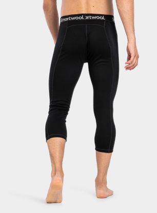 Legíny Smartwool Merino 250 Baselayer 3/4 Bottom - black