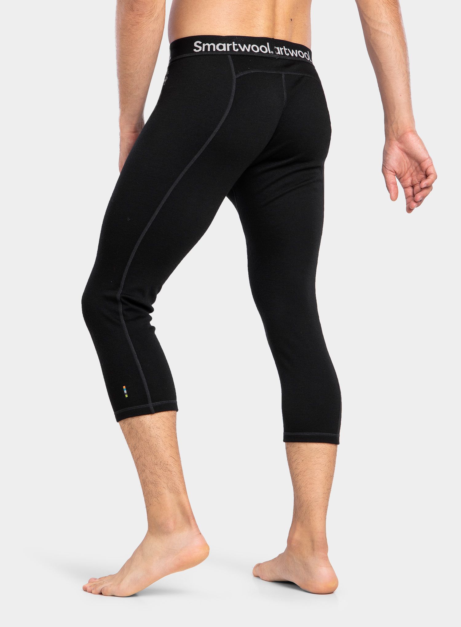 Legíny Smartwool Merino 250 Baselayer 3/4 Bottom - black